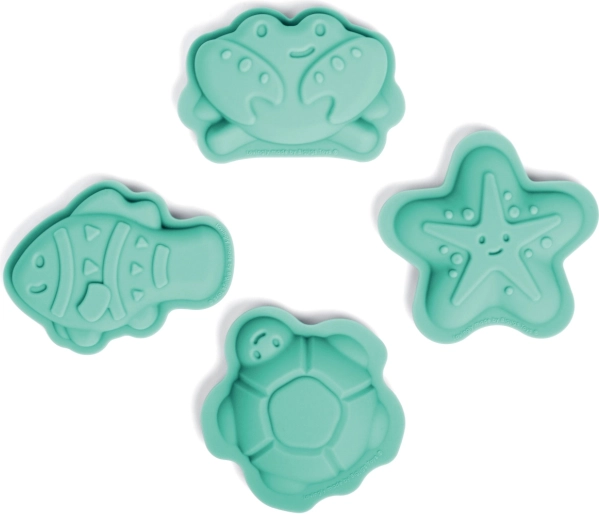 Moldes de silicona para arena Bigjigs Toys con forma de animales