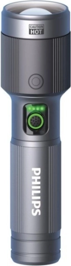 Linterna recargable USB‑C 1500 lm 2000 mAh Philips
