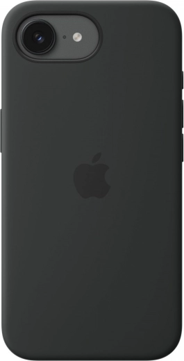 Funda de silicona con MagSafe para iPhone 17e – negra