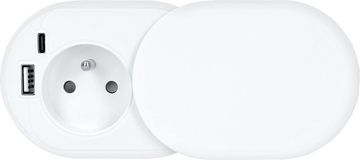 Carga rápida USB: USB-C PD 20 W + USB-A QC 3.0