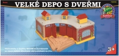 Maxim gran depósito para trenes con puertas