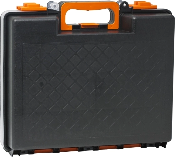 Organizador doble con compartimentos variables