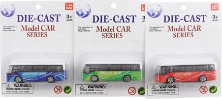 Autobús metálico 9 cm