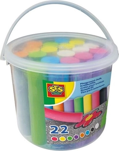 Tizas SES para acera en cubo (22 uds)