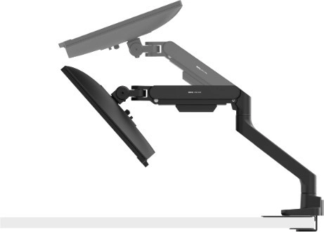 Ajuste ergonómico de la posición del monitor