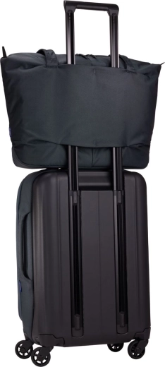 Viaje cómodo con sujeción a la maleta