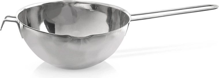 Bol de acero inoxidable para derretir chocolate y cera 1,2 l