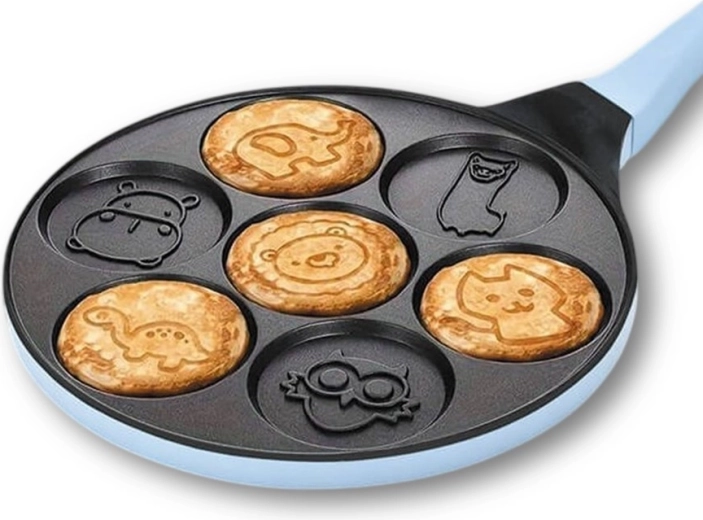 7 moldes para mini tortitas a la vez