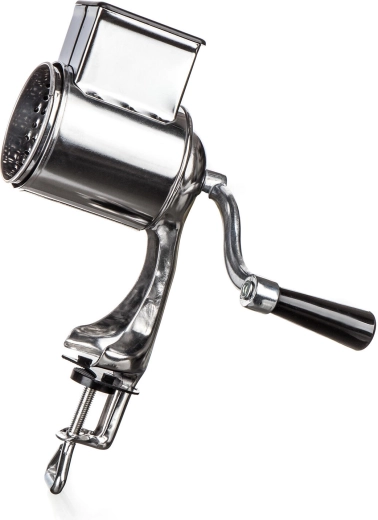 Molino manual de acero inoxidable CULINARIA para pan rallado, frutos secos y queso con fijación mediante tornillo