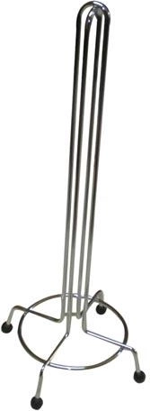 Soporte para papel higiénico, 47,5 cm, cromado