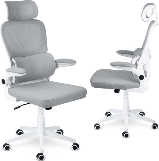 Sofotel Formax silla de oficina ergonómica de micromalla, gris