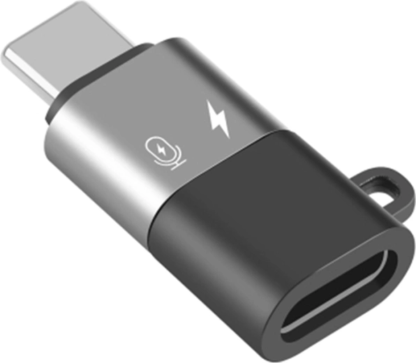 Adaptador OTG Puluz 8pin a USB-C (negro)