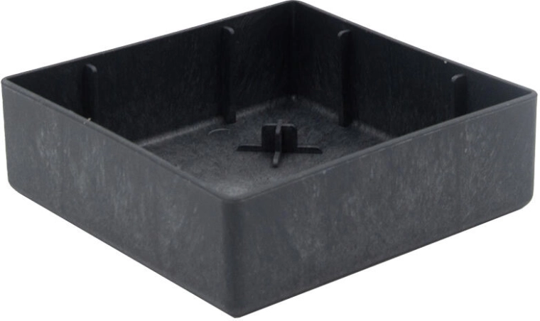 Bandeja Flexi Element 13 × 13 × 4 cm – inserto de plástico para bancales elevados y macetas