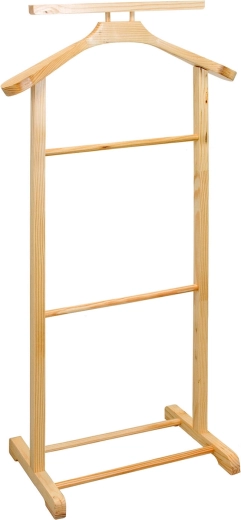 Galán de noche doméstico de madera clara 49 × 99 cm, tono claro