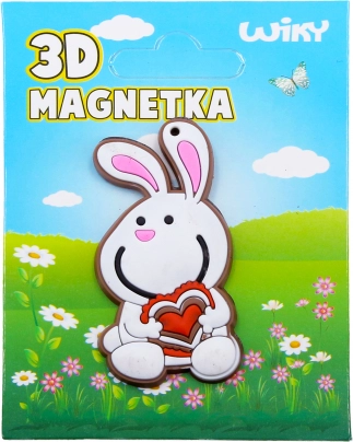 Imán con forma de conejito 6 cm