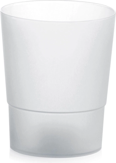 Maceta para orquídeas Coubi Orchid 12,5 cm transparente mate