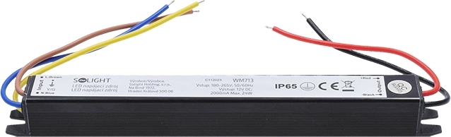 Rendimiento estable 12 V / 2 A hasta 24 W