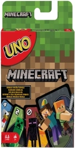 Mattel UNO Minecraft juego de cartas para niños