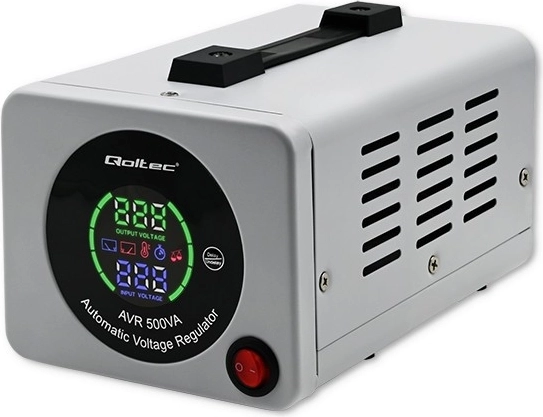 Qoltec estabilizador automático de tensión AVR 500 VA