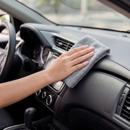 Limpieza delicada del interior del automóvil