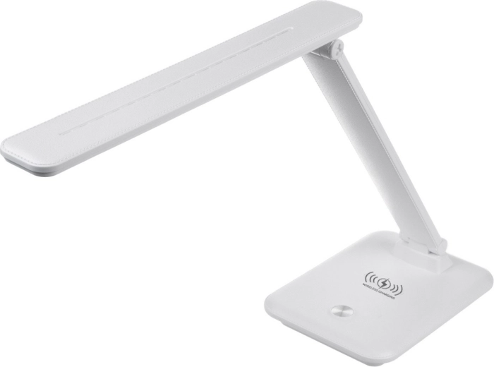 Lámpara de escritorio LED con cargador Qi