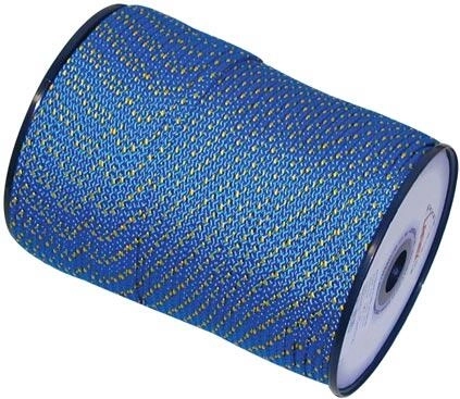Cuerda trenzada de PP sin núcleo 4 mm, multicolor, 200 m