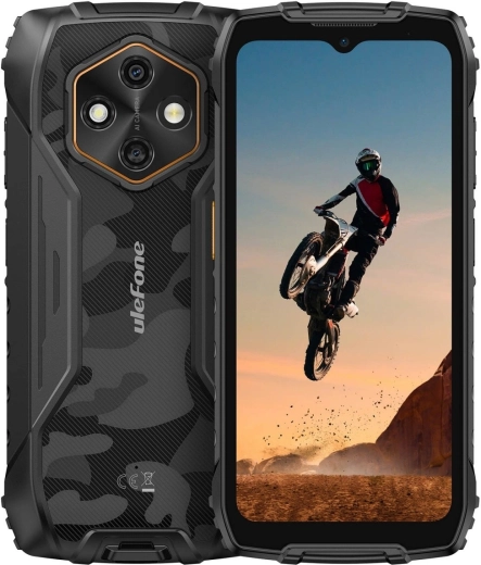 Smartphone RugKing 4 Pro 4G 8/256 GB IP69K negro
