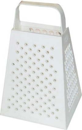 Rallador de cocina piramidal de plástico, mix de colores