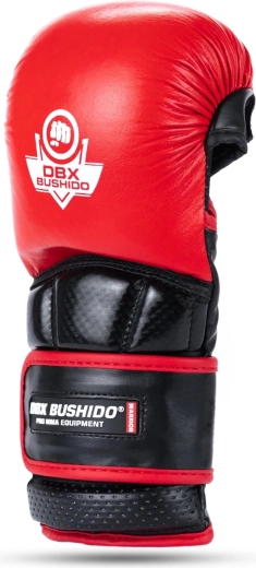 Guantes de MMA premium DBX BUSHIDO Warrior – Roja
