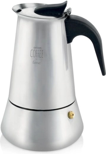 Cafetera moka de acero inoxidable 450 ml