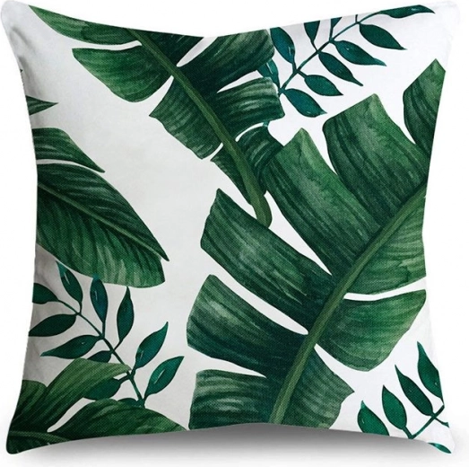 Diseño boho con estilo con hojas