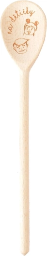Cuchara de madera «Para las nietas» 30 cm