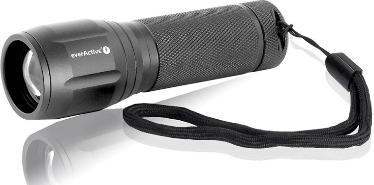 Linterna LED de mano everActive FL-300+ 350 lm con función de zoom
