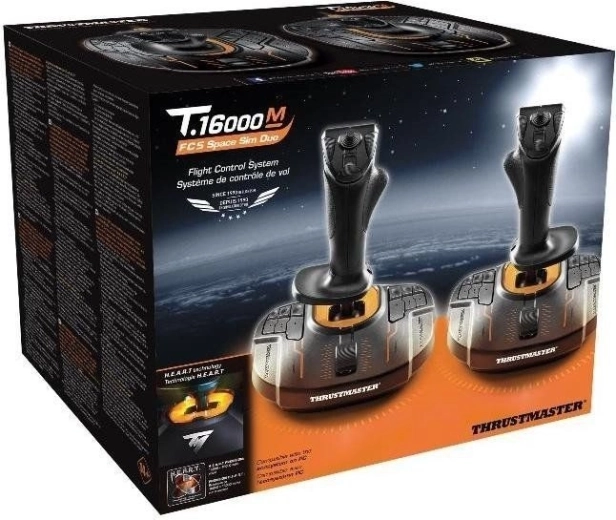 Juego de dos joysticks para simuladores THRUSTMASTER Space Sim Duo (izquierdo y derecho)