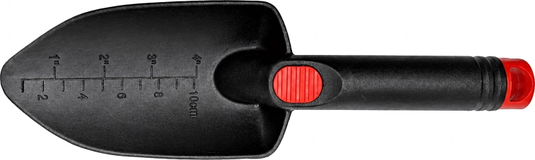 Pala ancha de jardín de plástico para plantar y trasplantar 27,5 cm