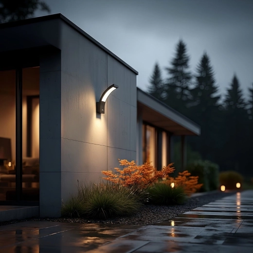 Iluminación exterior elegante