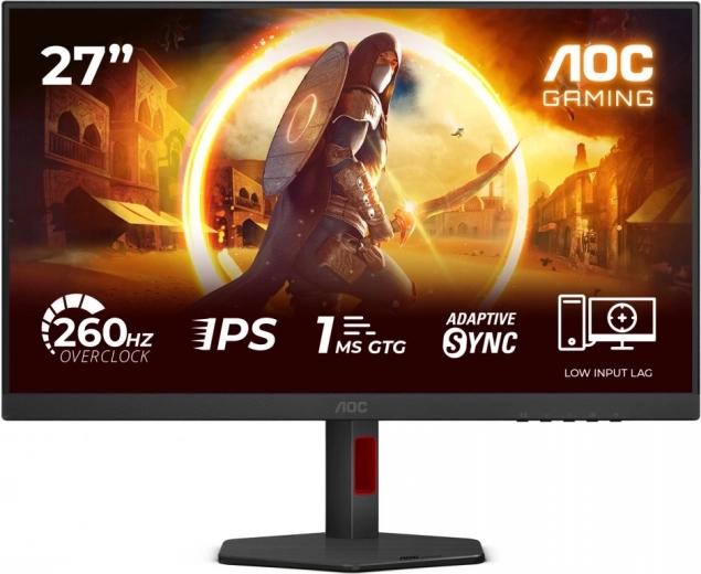 Monitor gaming AOC de 27" Fast IPS 240 Hz con pivot