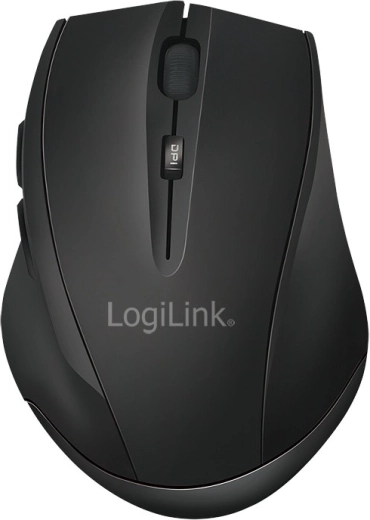 Ratón inalámbrico Bluetooth 5.0 ergonómico negro