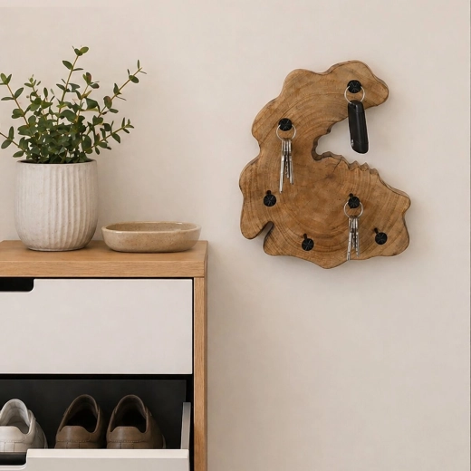 Forma decorativa para una entrada con estilo