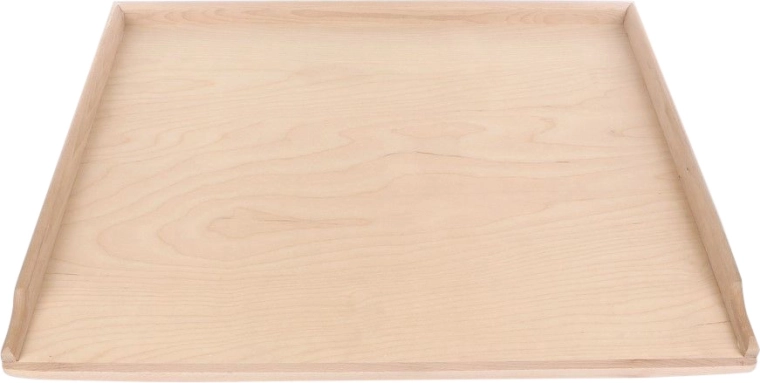 Tabla grande de madera para amasar 69 × 48,5 cm
