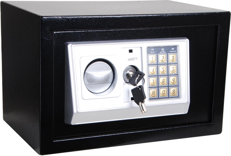 Doble seguridad: teclado y llave