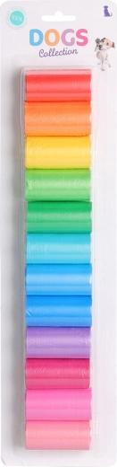 Bolsas para excrementos de perro DOGS, PE, mezcla de colores, 240 uds.