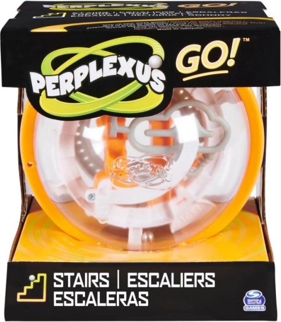 Perplexus Go rompecabezas – espirales y escaleras (2 colores)