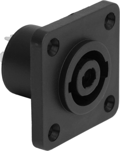 Toma Speakon de cuatro polos para empotrar