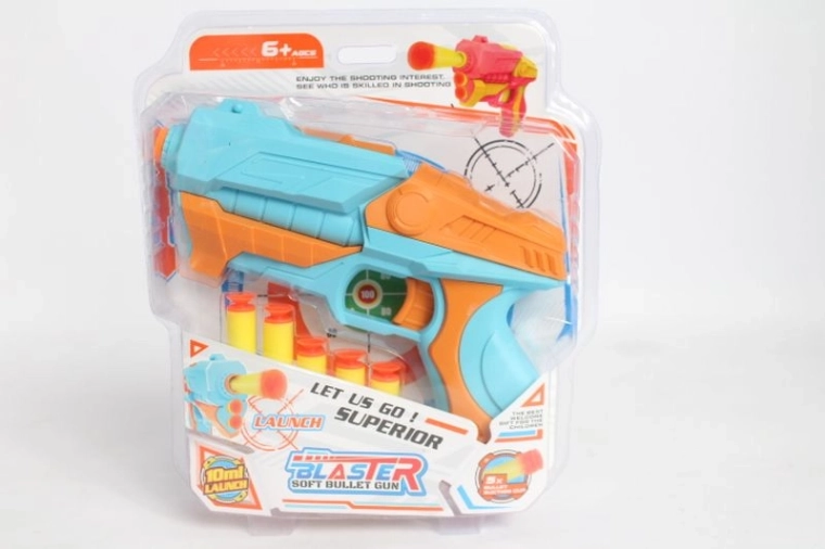 Pistola para dardos blandos