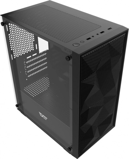 Caja de ordenador DarkFlash M305 Mesh sin ventiladores, negra