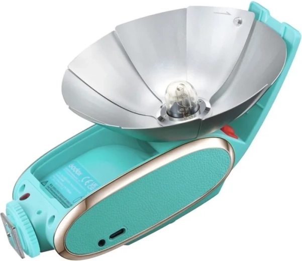 Diseño retro plegable que ahorra espacio