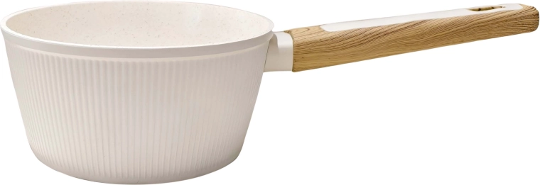 Cazo Kitchisimo Bianco 18 cm con fondo de inducción