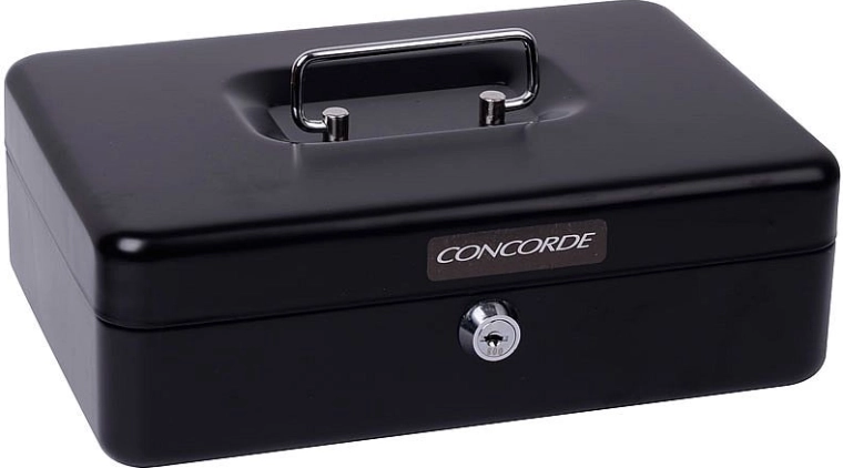 Caja de caudales metálica CONCORDE negra