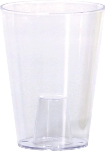 Maceta para orquídeas Coubi Orchid 13 cm – blanco translúcido